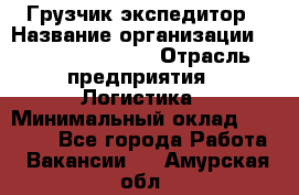 Грузчик-экспедитор › Название организации ­ Fusion Service › Отрасль предприятия ­ Логистика › Минимальный оклад ­ 17 000 - Все города Работа » Вакансии   . Амурская обл.